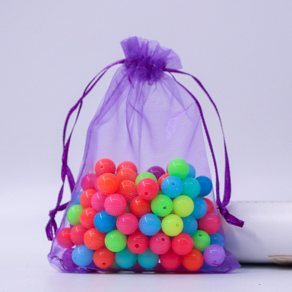 PandaHall Rectangle Organza Drawstring Bags, Dark Violet, 9x7cm Organza Rectangle
PandaHall Rectangle Organza Drawstring Bags, Dark Violet, 9x7cm Organza Rectangle