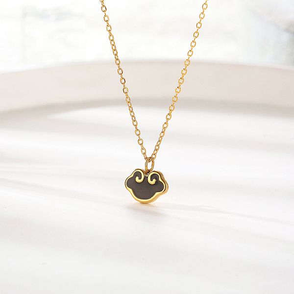 PandaHall Vintage Stainless Steel Cloud Pendant for Women's Daily Wear Stainless Steel
PandaHall Vintage Stainless Steel Cloud Pendant for Women's Daily Wear Stainless Steel