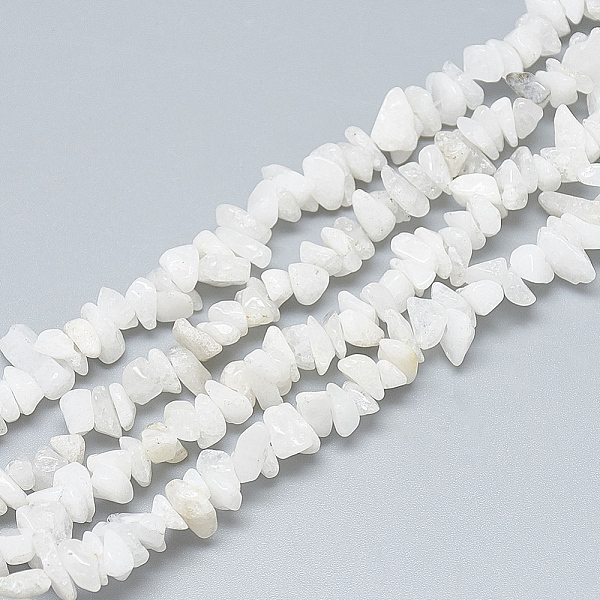 PandaHall Natural White Jade Beads Strands, Chip, 3~11x3~5x1~4mm, Hole: 1mm, about 380~400pcs/strand, 33 inch White Jade Chip
PandaHall Natural White Jade Beads Strands, Chip, 3~11x3~5x1~4mm, Hole: 1mm, about 380~400pcs/strand, 33 inch White Jade Chip