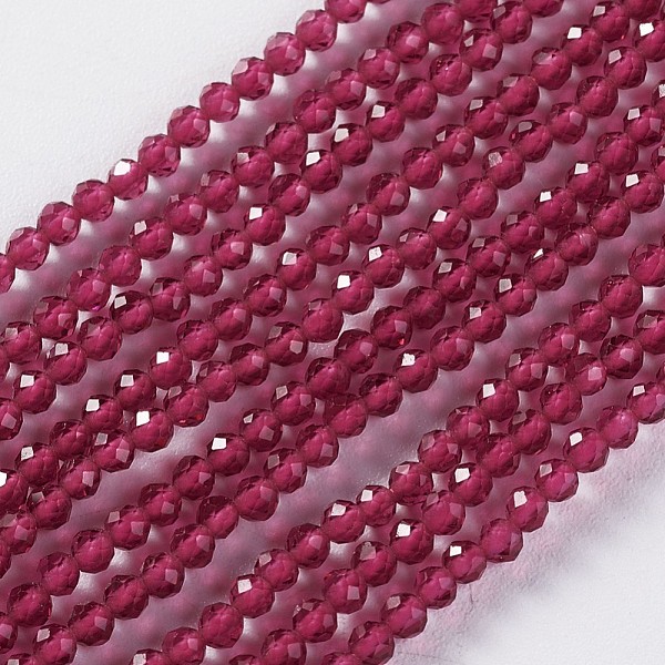 PandaHall Glass Beads Strands, Faceted, Round, Pale Violet Red, 2x2mm, Hole: 0.4mm, about 193~197pcs/strand, 14.17 inch~15.51 inch..., Pink
PandaHall Glass Beads Strands, Faceted, Round, Pale Violet Red, 2x2mm, Hole: 0.4mm, about 193~197pcs/strand, 14.17 inch~15.51 inch..., Pink