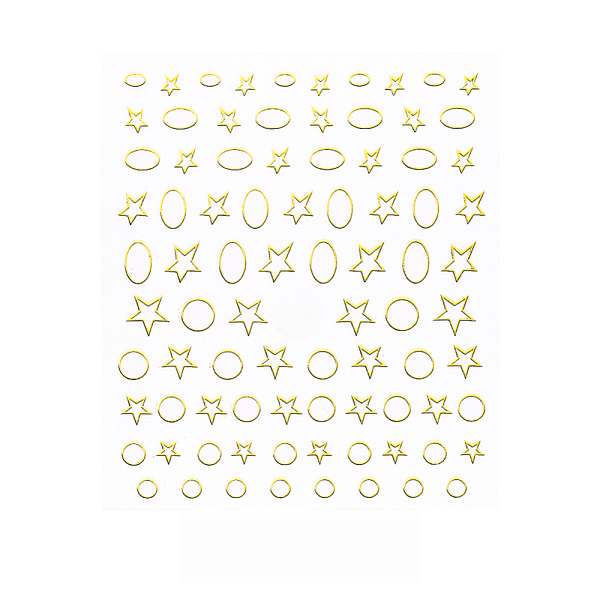 PandaHall 3D Metallic Star Sea Horse Bowknot Nail Decals Stickers, Self-Adhesive Nail Design Art, for Nail Toenails Tips Decorations, Gold...
PandaHall 3D Metallic Star Sea Horse Bowknot Nail Decals Stickers, Self-Adhesive Nail Design Art, for Nail Toenails Tips Decorations, Gold...