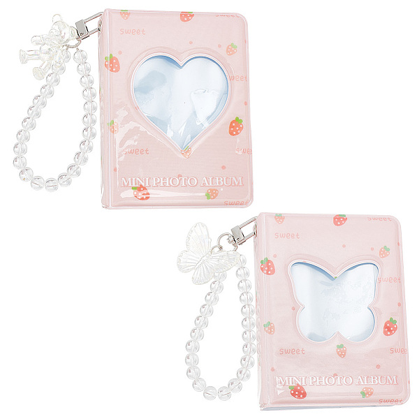 PandaHall OLYCRAFT 2Pcs 2 Styles Mini Photo Album Photocard Holder Book 3 Inch/8cm Pink Butterfly Heart Hollow Card Binder Portable Picture...
PandaHall OLYCRAFT 2Pcs 2 Styles Mini Photo Album Photocard Holder Book 3 Inch/8cm Pink Butterfly Heart Hollow Card Binder Portable Picture...
