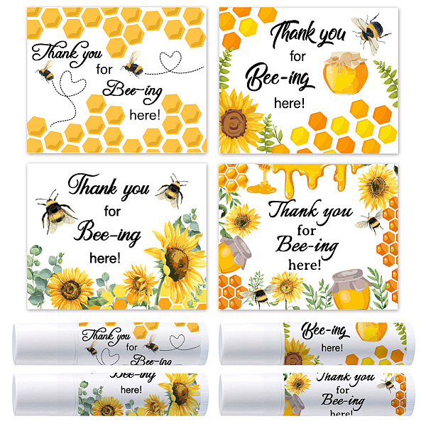 PandaHall Rectangle Self-Adhesive Plastic Lipstick Tag Stickers, Waterproof Adhesive Label for Lipstick Wrapping Decoration, Bees, 44x54mm...
PandaHall Rectangle Self-Adhesive Plastic Lipstick Tag Stickers, Waterproof Adhesive Label for Lipstick Wrapping Decoration, Bees, 44x54mm...