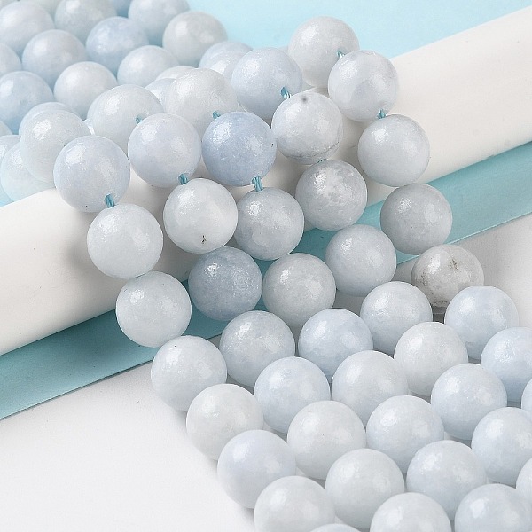 PandaHall Natural Celestite/Celestine Beads Strands, Round, 10mm, Hole: 1.3mm, about 36pcs/strand, 14.88''(37.8cm) Celestite Round
PandaHall Natural Celestite/Celestine Beads Strands, Round, 10mm, Hole: 1.3mm, about 36pcs/strand, 14.88''(37.8cm) Celestite Round