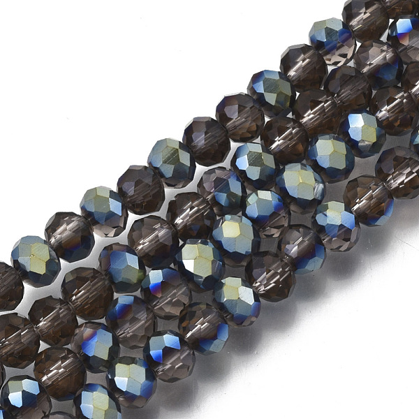 PandaHall Electroplate Transparent Glass Beads Strands, Half Green Plated, Faceted, Rondelle, Salmon, 6x5mm, Hole: 1mm, about..., Red
PandaHall Electroplate Transparent Glass Beads Strands, Half Green Plated, Faceted, Rondelle, Salmon, 6x5mm, Hole: 1mm, about..., Red