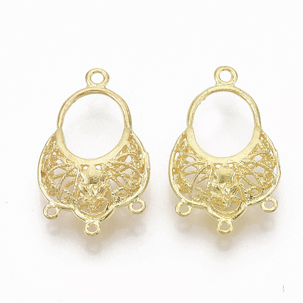PandaHall Brass Chandelier Component Links, Nickel Free, Raw(Unplated), 25x14.5x6mm, Hole: 0.9~1.5mm Brass Others
PandaHall Brass Chandelier Component Links, Nickel Free, Raw(Unplated), 25x14.5x6mm, Hole: 0.9~1.5mm Brass Others