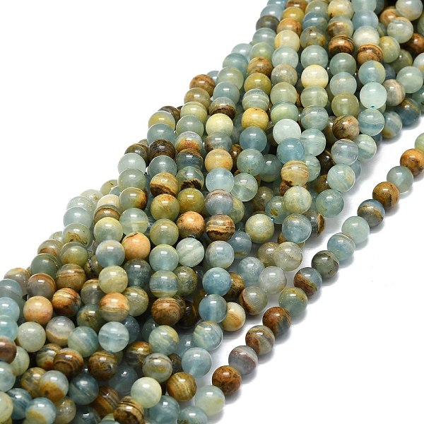 PandaHall Natural Blue Calcite Beads Strands, Round, 8mm, Hole: 1mm, about 48pcs/strand, 15.55''(39.5cm) Calcite Round
PandaHall Natural Blue Calcite Beads Strands, Round, 8mm, Hole: 1mm, about 48pcs/strand, 15.55''(39.5cm) Calcite Round