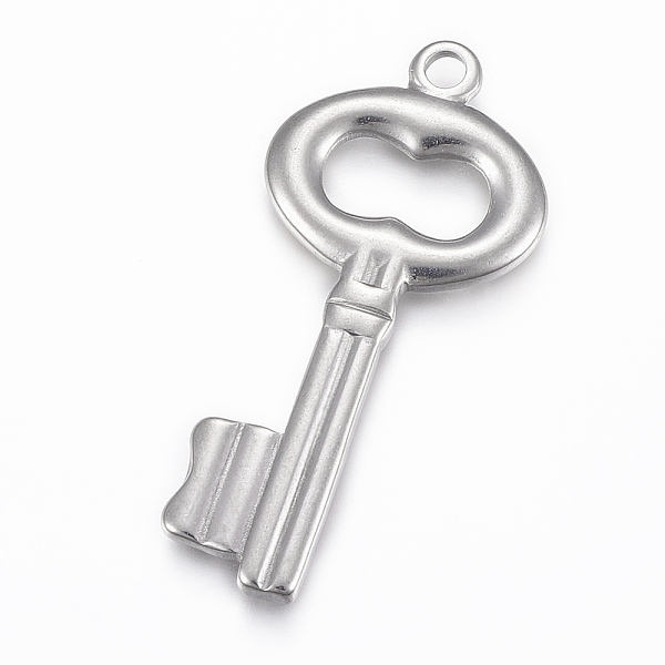 PandaHall 304 Stainless Steel Pendants, Key, Stainless Steel Color, 49x23x3mm, Hole: 3mm 304 Stainless Steel Key
PandaHall 304 Stainless Steel Pendants, Key, Stainless Steel Color, 49x23x3mm, Hole: 3mm 304 Stainless Steel Key
