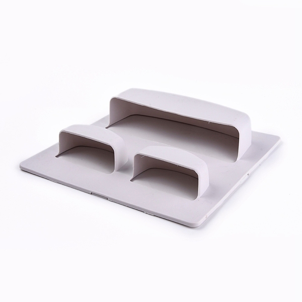 PandaHall Plastic Bathroom Shelves, Wall Mounted Non Drilling Storage & Display Shelvings, with Double Sided Adhesive Tape, Light Grey..., Gray
PandaHall Plastic Bathroom Shelves, Wall Mounted Non Drilling Storage & Display Shelvings, with Double Sided Adhesive Tape, Light Grey..., Gray
