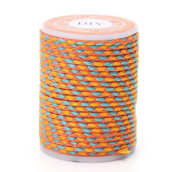 PandaHall 4-Ply Polycotton Cord Metallic Cord, Handmade Macrame Cotton Rope, for String Wall Hangings Plant Hanger, DIY Craft String..., Orange
PandaHall 4-Ply Polycotton Cord Metallic Cord, Handmade Macrame Cotton Rope, for String Wall Hangings Plant Hanger, DIY Craft String..., Orange