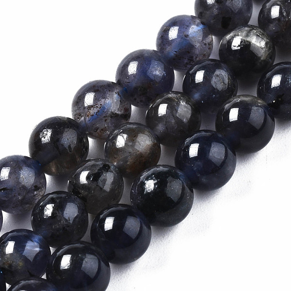 PandaHall Natural Iolite/Cordierite/Dichroite Beads Strands, Round, 6mm, Hole: 0.8mm, about 60~62pcs/strand, 15.16 inch(38.5cm) Iolite Round
PandaHall Natural Iolite/Cordierite/Dichroite Beads Strands, Round, 6mm, Hole: 0.8mm, about 60~62pcs/strand, 15.16 inch(38.5cm) Iolite Round