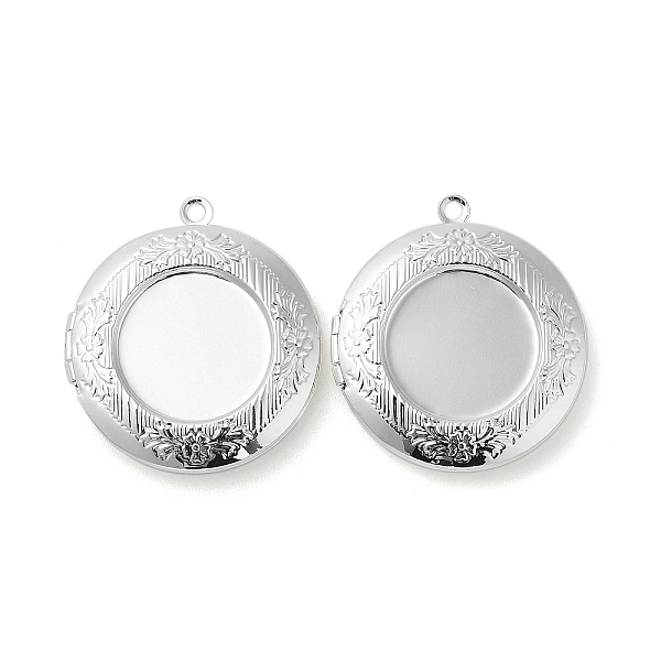 PandaHall Brass Locket Pendants, Photo Frame Charms for Necklaces, Long-Lasting Plated, Lead Free & Cadmium Free, Flat Round, Silver...
PandaHall Brass Locket Pendants, Photo Frame Charms for Necklaces, Long-Lasting Plated, Lead Free & Cadmium Free, Flat Round, Silver...