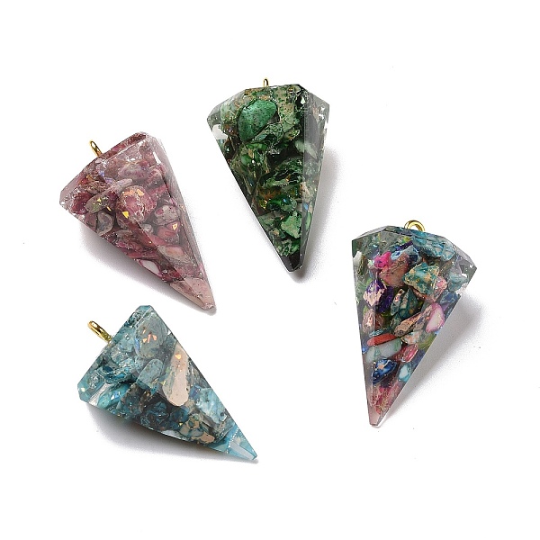 PandaHall Transparent Resin Natural Imperial Jasper Chips Pendants, with Golden Tone Brass Findings, Dyed, for Dowsing Pendulum Pendant..., Multicolor
PandaHall Transparent Resin Natural Imperial Jasper Chips Pendants, with Golden Tone Brass Findings, Dyed, for Dowsing Pendulum Pendant..., Multicolor