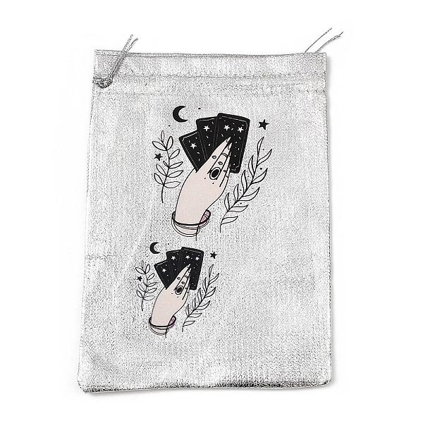PandaHall Rectangle Polyester Bags with Nylon Cord, Drawstring Pouches, for Gift Wrapping, Silver, Leaf, 177~182x127~135x1mm Polyester Leaf...
PandaHall Rectangle Polyester Bags with Nylon Cord, Drawstring Pouches, for Gift Wrapping, Silver, Leaf, 177~182x127~135x1mm Polyester Leaf...