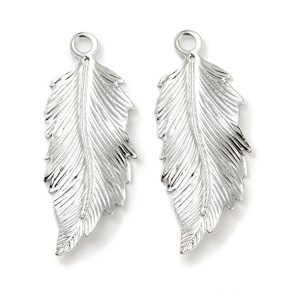 PandaHall Brass Pendants, Feather Charms, Real Platinum Plated, 32x12.5x1.5mm, Hole: 2mm Brass Feather
PandaHall Brass Pendants, Feather Charms, Real Platinum Plated, 32x12.5x1.5mm, Hole: 2mm Brass Feather