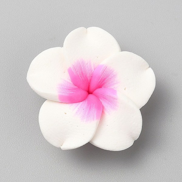 PandaHall Handmade Polymer Clay Beads, Flower, Pearl Pink, 10~11x25~26x25~26mm, Hole: 1.5mm Polymer Clay Flower
PandaHall Handmade Polymer Clay Beads, Flower, Pearl Pink, 10~11x25~26x25~26mm, Hole: 1.5mm Polymer Clay Flower