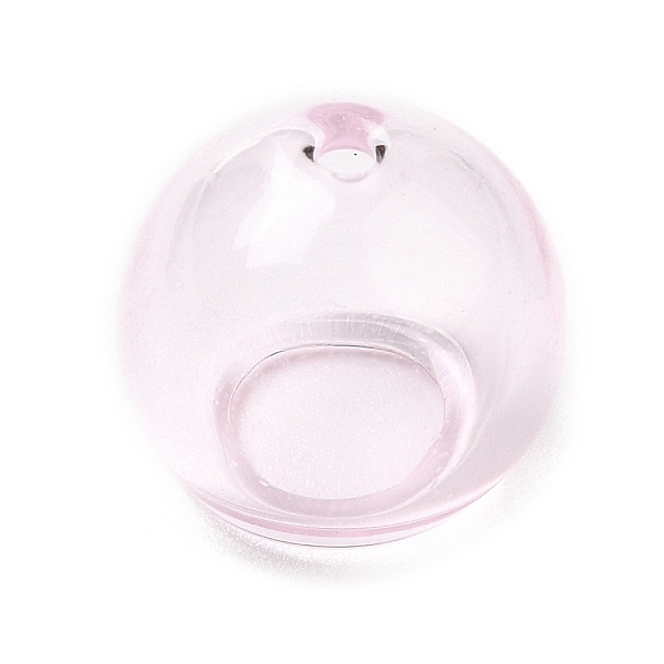 PandaHall Transparent Glass Bead Cone, for Wind Chimes Making, Half Round, Pearl Pink, 10.5x8.5~8.8mm, Hole: 1.2mm, Inner Diameter: 5.8mm...
PandaHall Transparent Glass Bead Cone, for Wind Chimes Making, Half Round, Pearl Pink, 10.5x8.5~8.8mm, Hole: 1.2mm, Inner Diameter: 5.8mm...