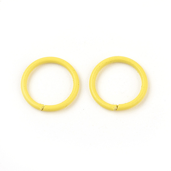 PandaHall Iron Jump Rings, Open Jump Rings, Yellow, 18 Gauge, 10x1mm, Inner Diameter: 8mm Iron Yellow
PandaHall Iron Jump Rings, Open Jump Rings, Yellow, 18 Gauge, 10x1mm, Inner Diameter: 8mm Iron Yellow
