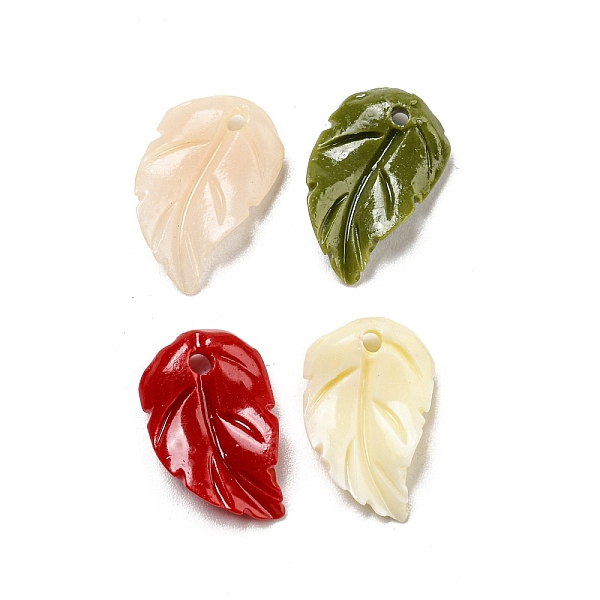PandaHall Synthetic Coral Dyed Leaf Charms, Mixed Color, 14x9x3.5mm, Hole: 1.2mm Synthetic Coral Leaf Multicolor
PandaHall Synthetic Coral Dyed Leaf Charms, Mixed Color, 14x9x3.5mm, Hole: 1.2mm Synthetic Coral Leaf Multicolor