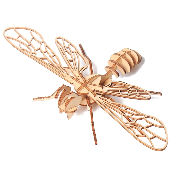 PandaHall Insect 3D Wooden Puzzle Simulation Animal Assembly, DIY Model Toy, for Kids and Adults, Bees, Finished Product: 17x17x17cm Wood...
PandaHall Insect 3D Wooden Puzzle Simulation Animal Assembly, DIY Model Toy, for Kids and Adults, Bees, Finished Product: 17x17x17cm Wood...