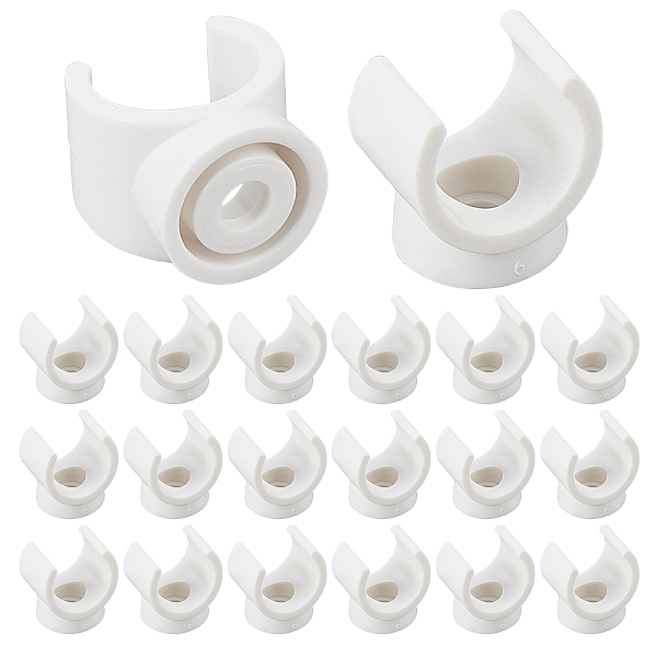 PandaHall GORGECRAFT 0.9-Inch U-Hook PEX Holder TV Tray Replacement Clips PVC Water Pipe Clamps Talon Clamps Pipe Support Fit for 17mm OD..., White
PandaHall GORGECRAFT 0.9-Inch U-Hook PEX Holder TV Tray Replacement Clips PVC Water Pipe Clamps Talon Clamps Pipe Support Fit for 17mm OD..., White
