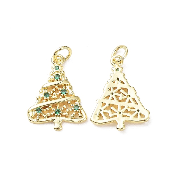 PandaHall Brass with Cubic Zirconia Pendants, Cadmium Free & Lead Free, Rack Plating, Christmas Theme, Christmas Tree, Real 18K Gold Plated..., Green
PandaHall Brass with Cubic Zirconia Pendants, Cadmium Free & Lead Free, Rack Plating, Christmas Theme, Christmas Tree, Real 18K Gold Plated..., Green