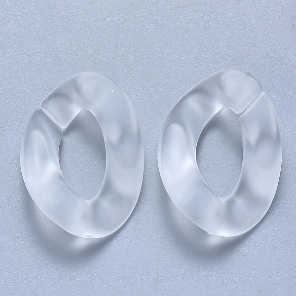 PandaHall Transparent Acrylic Linking Rings, Quick Link Connectors, for Curb Chains Making, Frosted, Twist, Clear, 30x21x6mm, Inner Diameter...
PandaHall Transparent Acrylic Linking Rings, Quick Link Connectors, for Curb Chains Making, Frosted, Twist, Clear, 30x21x6mm, Inner Diameter...