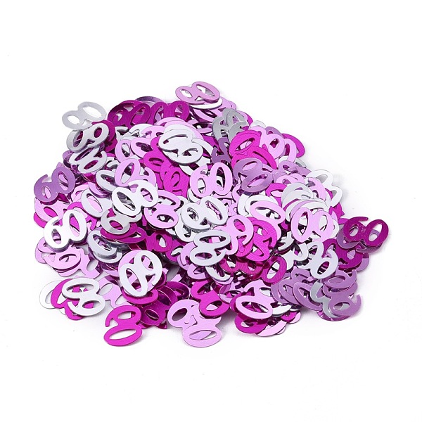 PandaHall 60 Confetti, 60th Birthday Decorations, for Birthday Table Decor Party Favors, Mixed Color, 11.3x13.5x0.2mm, about 1200pcs/bag..., Multicolor
PandaHall 60 Confetti, 60th Birthday Decorations, for Birthday Table Decor Party Favors, Mixed Color, 11.3x13.5x0.2mm, about 1200pcs/bag..., Multicolor