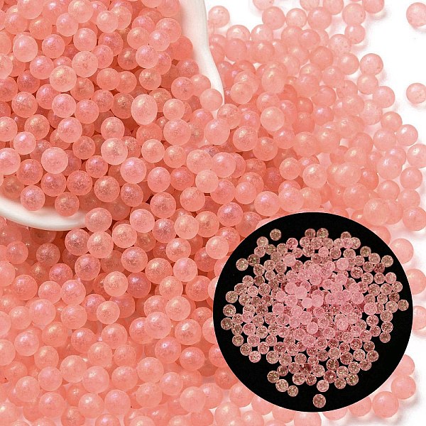 PandaHall Luminous Glow in the Dark Transparent Glass Round Beads, No Hole/Undrilled, Salmon, 5mm, about 2800Pcs/bag Glass Round Red
PandaHall Luminous Glow in the Dark Transparent Glass Round Beads, No Hole/Undrilled, Salmon, 5mm, about 2800Pcs/bag Glass Round Red