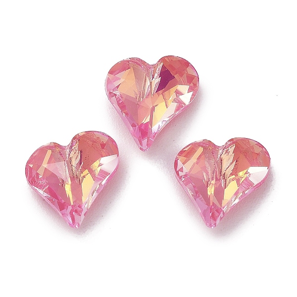 PandaHall Glass Rhinestone Cabochons, Point Back & Back Plated, Faceted, Heart, Fuchsia, 9x8x3.5mm Glass Rhinestone Heart Purple
PandaHall Glass Rhinestone Cabochons, Point Back & Back Plated, Faceted, Heart, Fuchsia, 9x8x3.5mm Glass Rhinestone Heart Purple