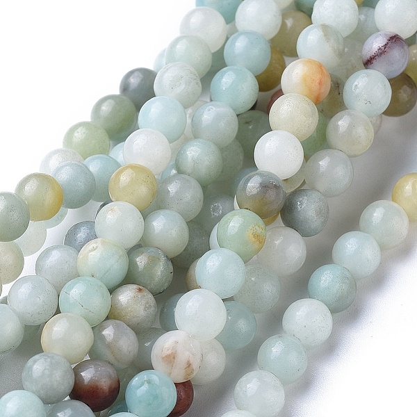 PandaHall Natural Flower Amazonite Beads Strands, Round, 4mm, Hole: 0.8mm, about 89pcs/strand, 15 inch Flower Amazonite Round
PandaHall Natural Flower Amazonite Beads Strands, Round, 4mm, Hole: 0.8mm, about 89pcs/strand, 15 inch Flower Amazonite Round