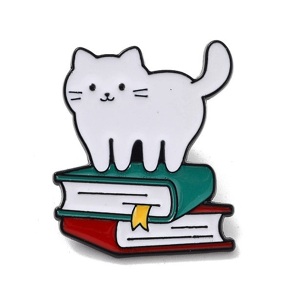 PandaHall Bookish Cat Shape Alloy Enamel Pin Brooches, for Backpack Clothes, White, 28.5x24.5x1.4mm Alloy+Enamel Cat Shape White
PandaHall Bookish Cat Shape Alloy Enamel Pin Brooches, for Backpack Clothes, White, 28.5x24.5x1.4mm Alloy+Enamel Cat Shape White