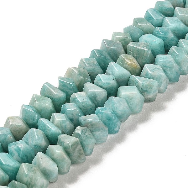 PandaHall Natural Amazonite Beads Strands, Faceted, Nuggets, 10~11x8~10x7~8mm, Hole: 1mm, about 22~23pcs/strand, 7.09~7.48''(18~19cm)...
PandaHall Natural Amazonite Beads Strands, Faceted, Nuggets, 10~11x8~10x7~8mm, Hole: 1mm, about 22~23pcs/strand, 7.09~7.48''(18~19cm)...