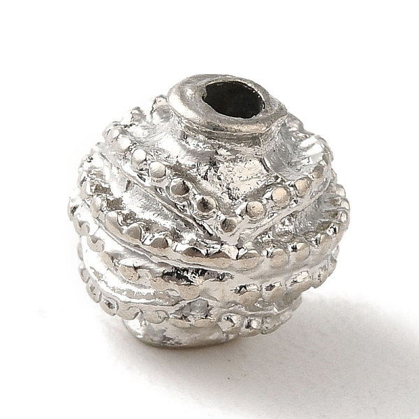 PandaHall Tibetan Style Alloy Beads, Cadmium Free & Nickel Free & Lead Free, Round, Platinum, 10x9mm, Hole: 1.8mm Alloy Round
PandaHall Tibetan Style Alloy Beads, Cadmium Free & Nickel Free & Lead Free, Round, Platinum, 10x9mm, Hole: 1.8mm Alloy Round