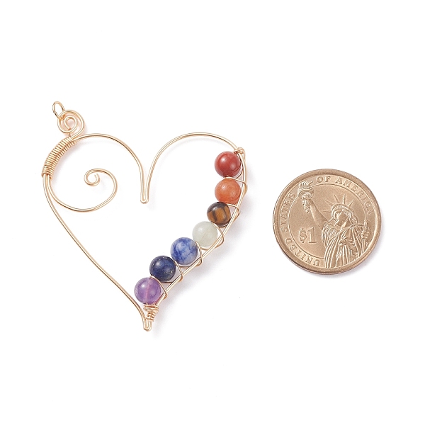 PandaHall Natural Gemstone Big Pendants, Natural Red Rainbow Jasper & Yellow Aventurine & Tiger Eye & Green Aventurine & Blue Spot Stone &...
PandaHall Natural Gemstone Big Pendants, Natural Red Rainbow Jasper & Yellow Aventurine & Tiger Eye & Green Aventurine & Blue Spot Stone &...