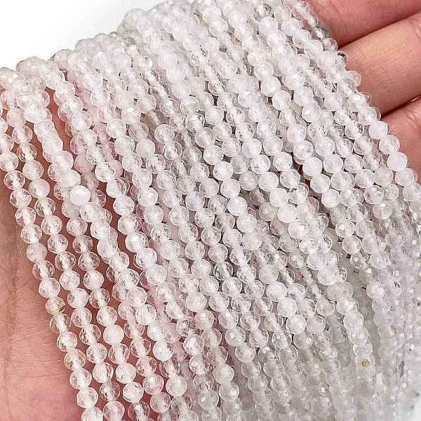 PandaHall Natural Quartz Crystal Beads Strands, Faceted, Rock Crystal Round Beads, 3mm, Hole: 0.8mm, about 127pcs/strand, 15.55~15.59''...
PandaHall Natural Quartz Crystal Beads Strands, Faceted, Rock Crystal Round Beads, 3mm, Hole: 0.8mm, about 127pcs/strand, 15.55~15.59''...