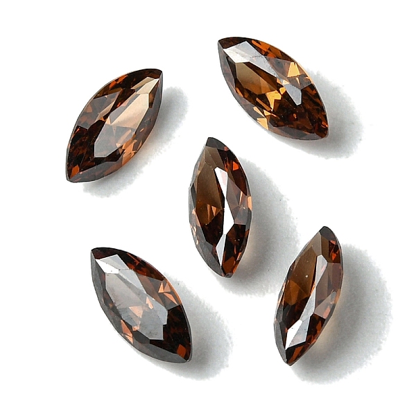 PandaHall Cubic Zirconia Cabochons, Point Back, Horse Eye, Sienna, 8x4x2mm Cubic Zirconia Horse Eye Brown
PandaHall Cubic Zirconia Cabochons, Point Back, Horse Eye, Sienna, 8x4x2mm Cubic Zirconia Horse Eye Brown