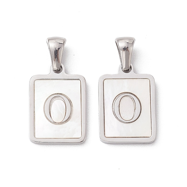 PandaHall 304 Stainless Steel Pave Shell Pendants, Rectangle Charm, Stainless Steel Color, Letter O, 17.5x12x1.5mm, Hole: 3x5mm Stainless...
PandaHall 304 Stainless Steel Pave Shell Pendants, Rectangle Charm, Stainless Steel Color, Letter O, 17.5x12x1.5mm, Hole: 3x5mm Stainless...