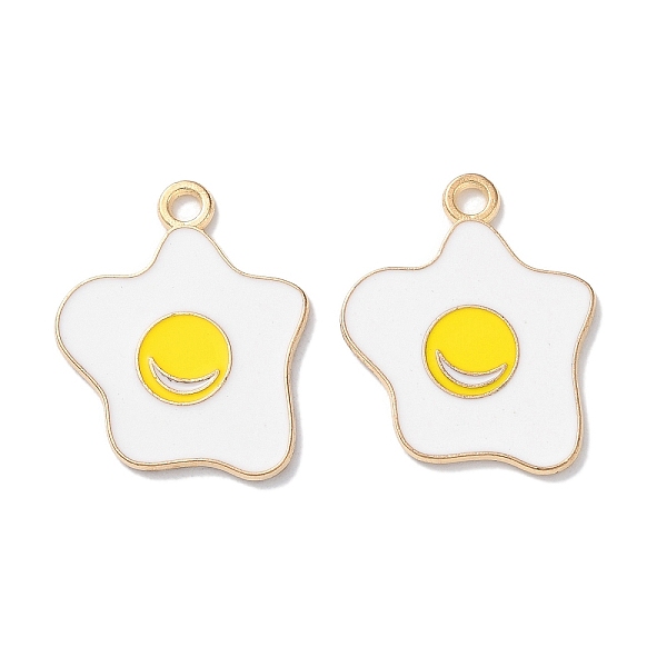 PandaHall Alloy Enamel Pendants, Fried Eggs Charms, Egg, 27x21x1mm, Hole: 2mm Alloy Egg
PandaHall Alloy Enamel Pendants, Fried Eggs Charms, Egg, 27x21x1mm, Hole: 2mm Alloy Egg