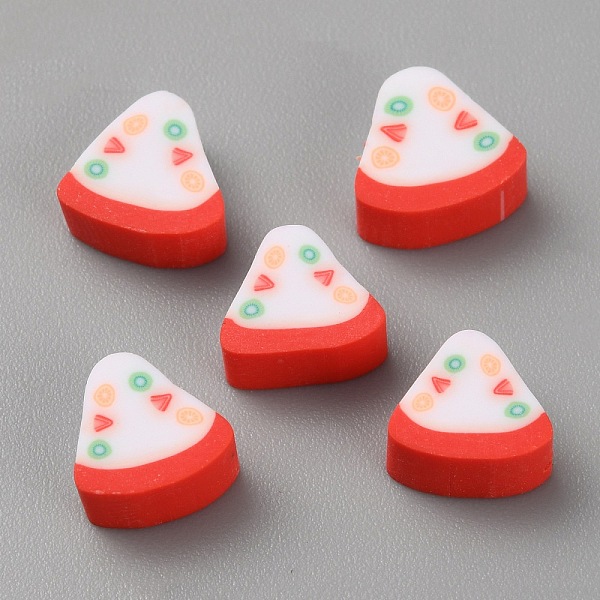 PandaHall Handmade Polymer Clay Beads, Triangle, 9x9x4mm, Hole: 1.2mm, 100pcs/bag Polymer Clay Triangle Red
PandaHall Handmade Polymer Clay Beads, Triangle, 9x9x4mm, Hole: 1.2mm, 100pcs/bag Polymer Clay Triangle Red