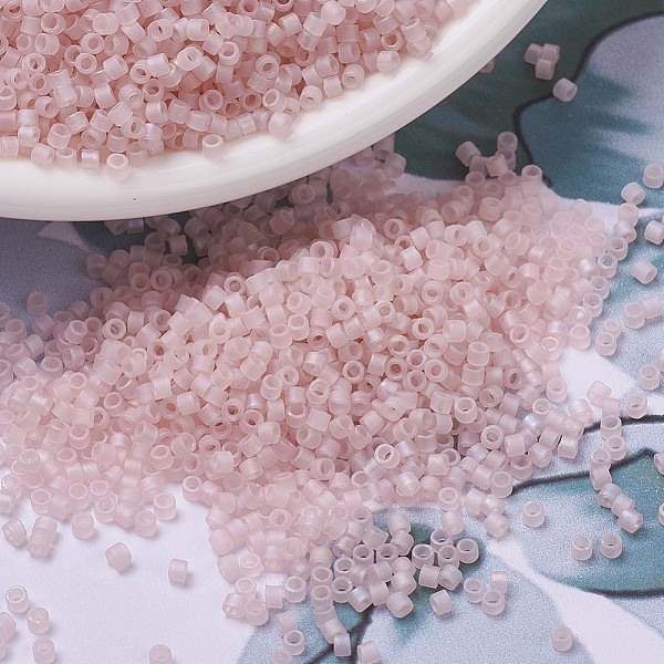PandaHall MIYUKI Delica Beads, Cylinder, Japanese Seed Beads, 11/0, (DB0868) Matte Transparent Pink Mist AB, 1.3x1.6mm, Hole: 0.8mm, about...
PandaHall MIYUKI Delica Beads, Cylinder, Japanese Seed Beads, 11/0, (DB0868) Matte Transparent Pink Mist AB, 1.3x1.6mm, Hole: 0.8mm, about...