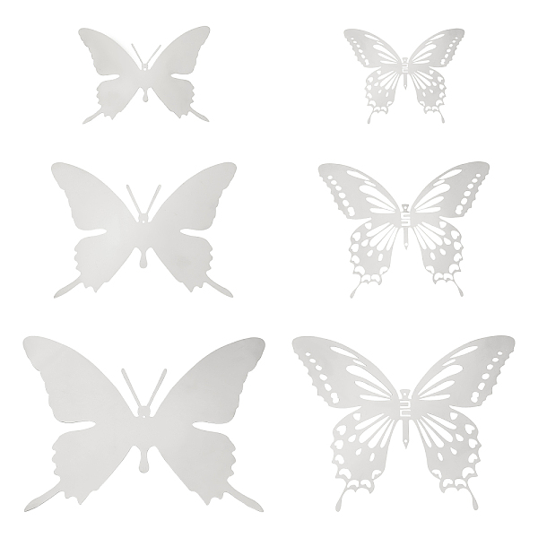 PandaHall Unicraftale 12Pcs 6 Style Stainless Steel Butterfly Wall Decoration Pendants, Stainless Steel Color, 45~95x90.5~121x0.3mm...
PandaHall Unicraftale 12Pcs 6 Style Stainless Steel Butterfly Wall Decoration Pendants, Stainless Steel Color, 45~95x90.5~121x0.3mm...
