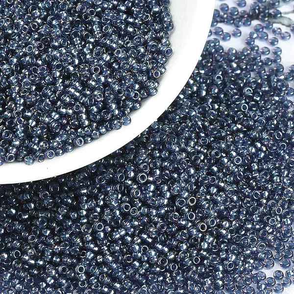 PandaHall MIYUKI Round Rocailles Beads, Japanese Seed Beads, (RR3539) Fancy Lined Han Blue, 15/0, 1.5mm, Hole: 0.7mm, about 250000pcs/pound...
PandaHall MIYUKI Round Rocailles Beads, Japanese Seed Beads, (RR3539) Fancy Lined Han Blue, 15/0, 1.5mm, Hole: 0.7mm, about 250000pcs/pound...