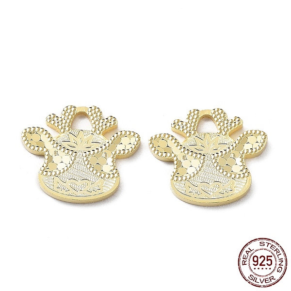 PandaHall 925 Sterling Silver Charms, Deer with Polka Dot Charm, Textured, Real 18K Gold Plated, 12x14x1.2mm, Hole: 2.5x2.2mm Sterling...
PandaHall 925 Sterling Silver Charms, Deer with Polka Dot Charm, Textured, Real 18K Gold Plated, 12x14x1.2mm, Hole: 2.5x2.2mm Sterling...