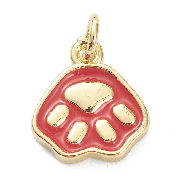 PandaHall Brass Enamel Pendants, Long-Lasting Plated, Real 18K Gold Plated, Dog Paw Prints, Red, 13.5x12x2mm, Hole: 3mm Brass+Enamel Dog Red
PandaHall Brass Enamel Pendants, Long-Lasting Plated, Real 18K Gold Plated, Dog Paw Prints, Red, 13.5x12x2mm, Hole: 3mm Brass+Enamel Dog Red