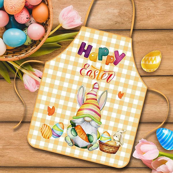 PandaHall Cute Easter Pattern Cloth Sleeveless Apron, with Double Shoulder Belt, for Household Cleaning Cooking, Orange, 680x550mm Cloth...
PandaHall Cute Easter Pattern Cloth Sleeveless Apron, with Double Shoulder Belt, for Household Cleaning Cooking, Orange, 680x550mm Cloth...