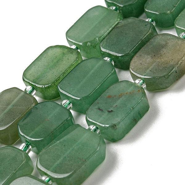 PandaHall Natural Green Aventurine Beads Strands, with Seed Beads, Rectangle, 12~17.5x9.5~13x5~7.5mm, Hole: 1mm, about 25~26pcs/strand...
PandaHall Natural Green Aventurine Beads Strands, with Seed Beads, Rectangle, 12~17.5x9.5~13x5~7.5mm, Hole: 1mm, about 25~26pcs/strand...