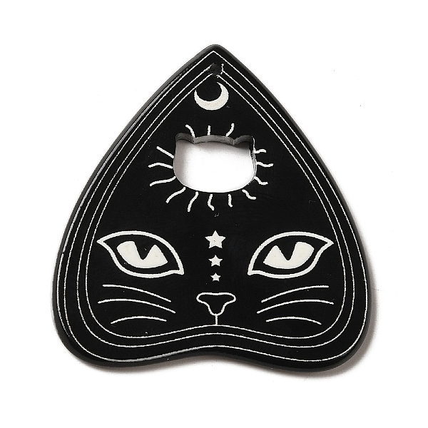 PandaHall Halloween Acrylic Pendants, Peach with Tarot , Cat Shape, 39.5x38x2.5mm, Hole: 1.4mm Acrylic Cat Shape
PandaHall Halloween Acrylic Pendants, Peach with Tarot , Cat Shape, 39.5x38x2.5mm, Hole: 1.4mm Acrylic Cat Shape