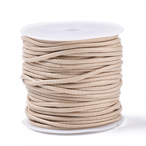 PandaHall Waxed Polyester Cords, for Jewelry Making, Peru, 1.5mm, about 10m/roll Waxed Polyester Cord Round Brown
PandaHall Waxed Polyester Cords, for Jewelry Making, Peru, 1.5mm, about 10m/roll Waxed Polyester Cord Round Brown