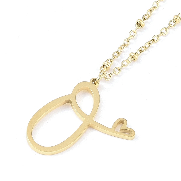 PandaHall 304 Stainless Steel Pendant Necklaces, Letter Charms, Letter O, 16.22 inch(41.2cm), Pendant: 18x22x1.3mm 304 Stainless Steel...
PandaHall 304 Stainless Steel Pendant Necklaces, Letter Charms, Letter O, 16.22 inch(41.2cm), Pendant: 18x22x1.3mm 304 Stainless Steel...